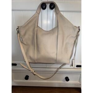 Vince Camuto Beige Large Tote Shoulder Satchel
